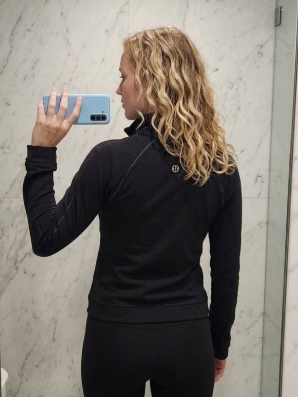 lululemon athletica Black Zip-Up Performance Jacket